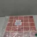 Thicker Dark Red Peel and Stick Backsplash Tiles-10 pcs of 12" x 12"-3D Adhesive Glossy Square Panels Stick on Backsplash Tiles for Kitchen,Bathroom, Vinyl, Waterproof, Interior Wall Tiles