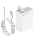 120W Fast Wall Charger Block 100W 90W Compatible for Xiaomi 17 15 14 13 12 14t 13t 12t 12s Pro Lite Redmi Note k80 K70 K60 K50 12 11 Pro Plus Black Shark 4 5 Poco F4 Gt 6A USB C Cable