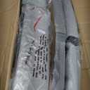 Yaheetech Dining Chairs Set of 2 Modern Kitchen Chairs with Fabric Upholstered Seat and Solid Wood Legs for Home Kitchen, Beige