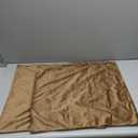 MIULEE Pack of 2 Brown Decorative Velvet Throw Pillow Cover Soft Pillowcase Solid Square Cushion Case for Sofa Bedroom Car 22x22 Inch