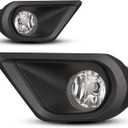 Fog Lights compatible for 2014 2015 2016 Subaru Forester 2.5i Driver Passenger Replacement Lamps Assembly