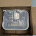 Stainless Steel Snack Box Containers for Kids, 3 Packs 12 oz Leak-Proof Microwave-safe Small Food Storage Container with Lid, Metal Compact Bento Lunch Box Container for School Travel (Beige)