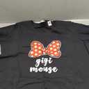 Womens Womens Gigi Mouse Family Vacation Bow T-Shirt, XXL