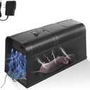 2026 Upgraded Electric Mice Trap Rat Traps Electronic Mouse Traps Zapper, High Voltage No-Touch Rodent Zapper Indoor for Home, Living Rooms, Kitchens, Garages, Reusable Rat Trap Electric Shock