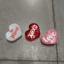 3PCS Valentine's Day LED Lights, Heart Shaped Sign Night Lights, Battery Operated Valentines Decor for Valentine's Day, Home Decor, Wedding, Birthday Party Decor