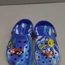 Cubufly Toddler Kids Clogs Garden Shoes for Boys Girls Marbled Tie Dye Water Shoes Slip on Sandals, size 10