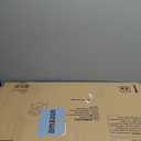 Alaterre Furniture Madison 30-Inch Bar Stool with Faux Leather Seat - Barstool for Kitchen Island or Bar - Backless Barstools (Walnut/Black)