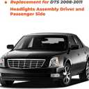 labwork HID Headlights Assembly Replacement for DTS 2008-2011 4.6L Projector Headlamp Passenger & Driver Side 20861482 20861481