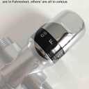 Three-way Thermostatic Mixing Valve,1/2NPT Connections,Solid Brass