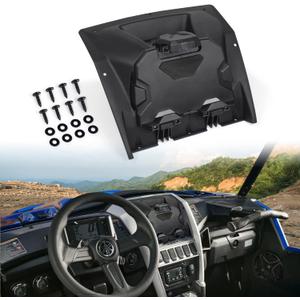 Electronic Device Mounts Compatible with 2021-2025 Yamaha Wolverine RMAX2 1000/ RMAX4 1000 Accessories Phone Tablet GPS Holder Mount with Storage Box Organizer Tray