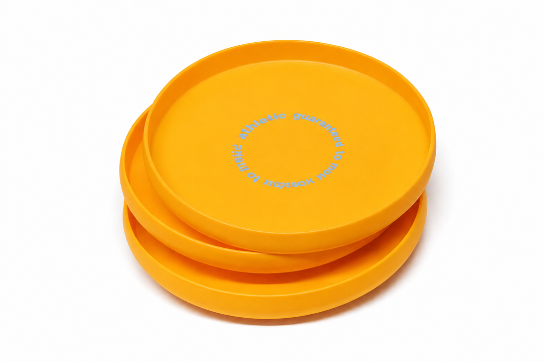 4 x Orange Frisbee 8in 