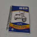 UCreate Sketch Diary, Medium Weight, 9-1/2" x 6", 70 Sheets