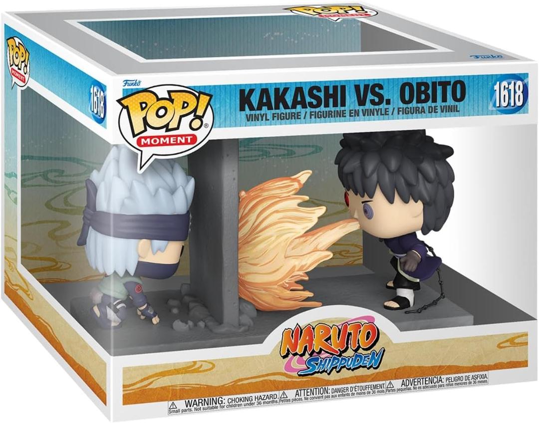 Funko POP! Moment: Naruto - Kakashi Hatake Vs Obito - Collectable Vinyl Figure - Gift Idea - Official Merchandise - for Kids & Adults - Anime Fans - Model Figure for Collectors and Display