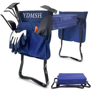 Garden Kneeler and Seat Heavy Duty Gardening Bench Extra Wide,Gardening Stools and Seats for Seniors,Garden Bench for Kneeling and Sitting,Foldable Kneeling Bench (Blue)