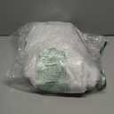 AISENO 48 Inch White Faux Fur Christmas Tree Skirt, Luxury Plush Tree Base Cover for Holiday Party and Home Christmas Decor