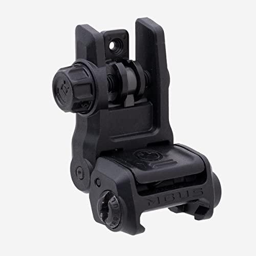 Magpul MBUS 3 Flip-Up Backup Iron Sights, Black, Back Sight 2pcs