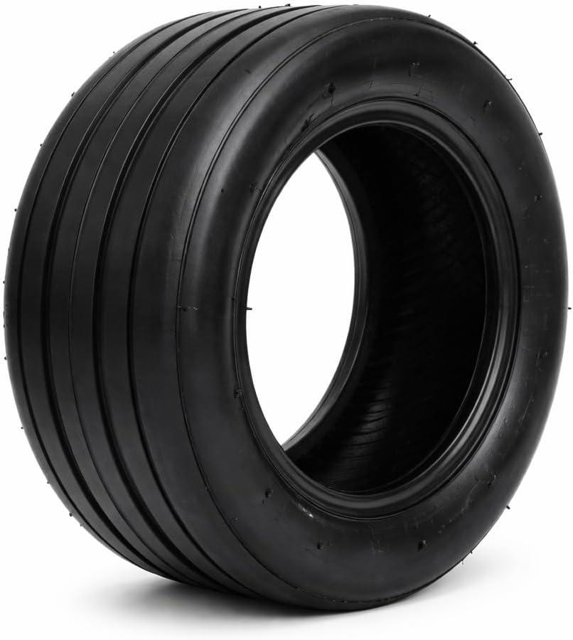 Kart Tire Replacement, 80/60-5 Front Wheel Rubber Vacuum Tire for Karting Car