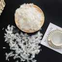 Bulk Goose Down Feather Stuffing & Fill  Hypoallergenic Pillow Filling, Repair, Restuff, Fluff for Couch Cushions, Comforters, Jackets10/90-2Lb DIY