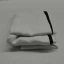 NICETOWN White 100% Blackout Curtains 45 inches Long, 2 Thick Layers Completely Blackout Window Treatment Thermal Insulated Lined Drapes for Small Window (1 Pair, 42 inches Width Each Panel)