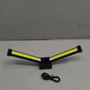 Magnetic Gym Lamp for Posing, Portable Magnet LED Flashlight with Hanging Hook, 7th Gear Dimming & 180 Degree Folding, Handheld USB Rechargeable Power Bank Camping Light