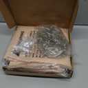 Tulle Backdrop Curtain with Lights String 10FT X 8FT Champagne Sheer Tulle Backdrop Curtains for Wedding Birthday Party Reception Photo Booth Background Decorations (2 Panels 5x8FT)