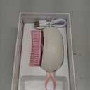 Scalp Massager Hair Growth - Electric Head Massager Brush - Unique Birthday Gifts for Women - Sonic Vibration Comb for Stimulating Follicles - Relax Scalp Stress for Mom - Pink (White)