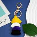 3 x Pride Flag Keychain LGBTQ Accessories Rainbow Keychains LGBT Pride Bag Charm Purse Charms for Handbags Pride Stuff