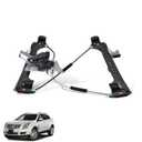 Front Left Driver Side Power Window Regulator with Motor Assembly Compatible for 2010-2015 Cadillac SRX 2011 Saab 9-4X, Replacement 751-966