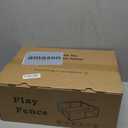 74" ×50" Large Baby Playpen, Baby Playard for Babies and Toddlers, Baby Fence Play Pens for Indoor & Outdoor, Sturdy Safety Play Yard with Soft Breathable Mesh, Anti-Fall, Grey