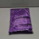 LHJ Unisex Full Length Hooded Robe Cloak Long Velvet Cape Cosplay Costume (Purple)