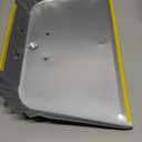 1-Pack 17" Heavy Duty Metal Dust Pan with Cleaning Brush Set