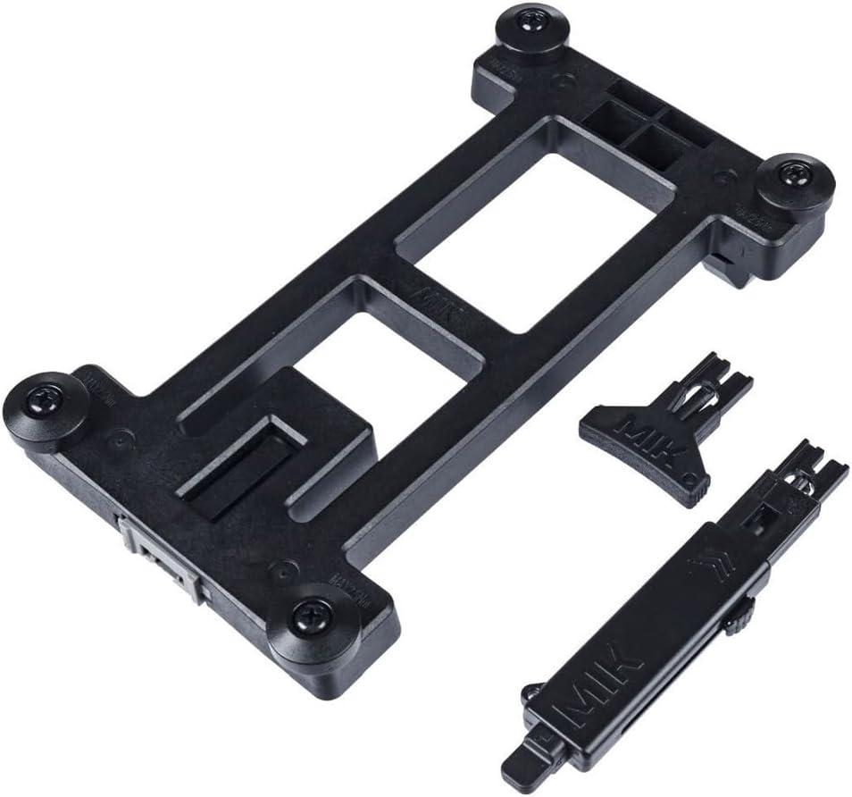 Basil Carrier Parts MIK Adapter Plate Black