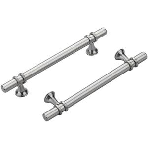 Leulan 5inch Brushed Nickel Cabinet Pulls, Cabinet Handles Brushed Nickel, Kitchen Hardware Handles Cabinet Handles, 10 Pack
