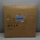 aboxoo Gold Nesting Coffee Table Set of 2, Small Glass Round Nesting Tables for Living Room Bedroom, Accent Tea Table with Metal Frame Modern Industrial Simple