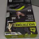 Back Stretcher Lumbar Support Board – Adjustable Spine Stretcher for Lower Back Pain Relief, 4-level Intensity, Hard Abs Frame With Soft Nbr Foam Cushion