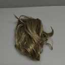 Kaneles Mullet Wigs for Men 80s Costumes Fancy Party Accessory Cosplay Halloween Hair Wig (Blonde)