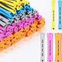 Tigeen 300 Pcs Perm Rods Plastic Hair Rollers Heatless Curling Rods Cold Wave Rod for Long Short Straight Curly Natural Hair DIY Hairdressing Styling Tools