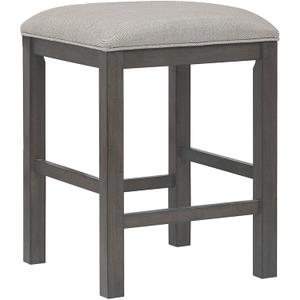 Sunset Trading Shades of Gray Barstool, 24", Distressed Grey
