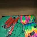 4-Set Granny Pants Outdoor Game with 20 PCS Bouncy Balls, Oversized Granny Pants Yard Game for Adults and Family, Funny Party Yard Games, Field Day Fun