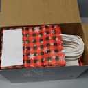 Mooliwe 100 Pieces Christmas Gift Bags Bulk with Handle Xmas Holiday Red and Green Plaid Snowflake Paper Treat Candy Goodie Bags for Christmas Party Favor Supplies