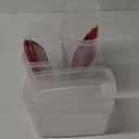 Rubbermaid Rubbermiad Modular Canisters Food Storage, 8-Piece Set, clear