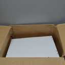 Masupu Nightstand,3-Tier Modern Bedside Night Stand with Storage Drawer and Shelf,Small End Side Table for Bedroom,Living Room,White (Without Outlet, White)