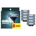 Gillette Mach3 Razor Refills for Men, 8 Razor Blade Refills (8 Count (Pack of 1))