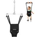 Cowiewie Baby Door Jumper, 2 in 1 Baby Walking Harness, Baby Jumper with Adjustable Height, Ages 6 Months +