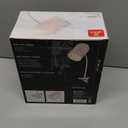 Globe Electric 52303 Carter 15" Clip-Arm Desk Lamp, Matte Pink, Adjustable Gooseneck Arm, in-Line On Off Switch