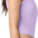Florence by Mills Women's Softie Cotton Cami (Purple, M)