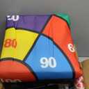 58" x 58" Battle Golf Chipping Game - 2-in-1 Sticky Golf Game Set, Large Chipping Mat with 20 Sticky Balls for Chipping Practice - Fun Family Party Game for Indoor and Outdoor Use (4.8FT*4.8FT(Basic Accessories))