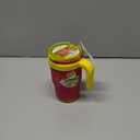 REDUCE 14 Oz Coldee Kids Tumbler with Lid and Straw - Coldee Insulated Travel Mug - Spill-Proof, Sweatproof Stainless Steel, BPA-Free - Includes Handle, Reusable Silicone Straw - Pink Lemonade