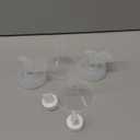 2X 12 mm Maymom Two-Piece Wide Neck Pump Parts Compatible with Spectra S1,Spectra S2 Pumps and 2 Valves; Incl Wide Mouth Flanges; Not Original Spectra Flange; (12mm Flange with Valve)