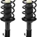 Front Complete Struts Assembly w/Coil Spring Shock Absorber Fit for Honda Civic 1.8L L4 Sedan/Acura CSX 2.0L L4 Sedan 2006-2011, Replace for 172287 172286, 2Pcs